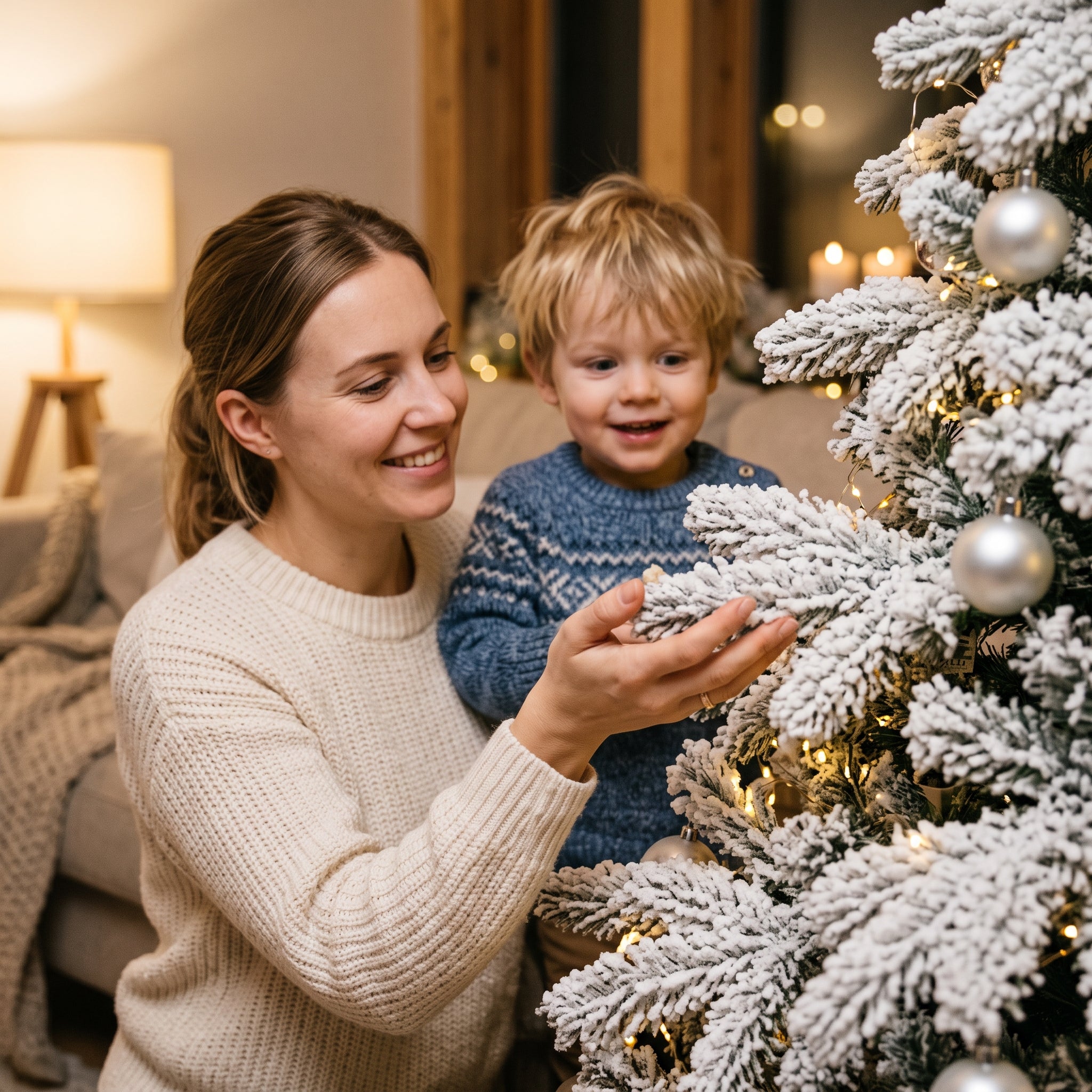 Are Frosted Artificial Christmas Trees Safe for Pets & Kids?