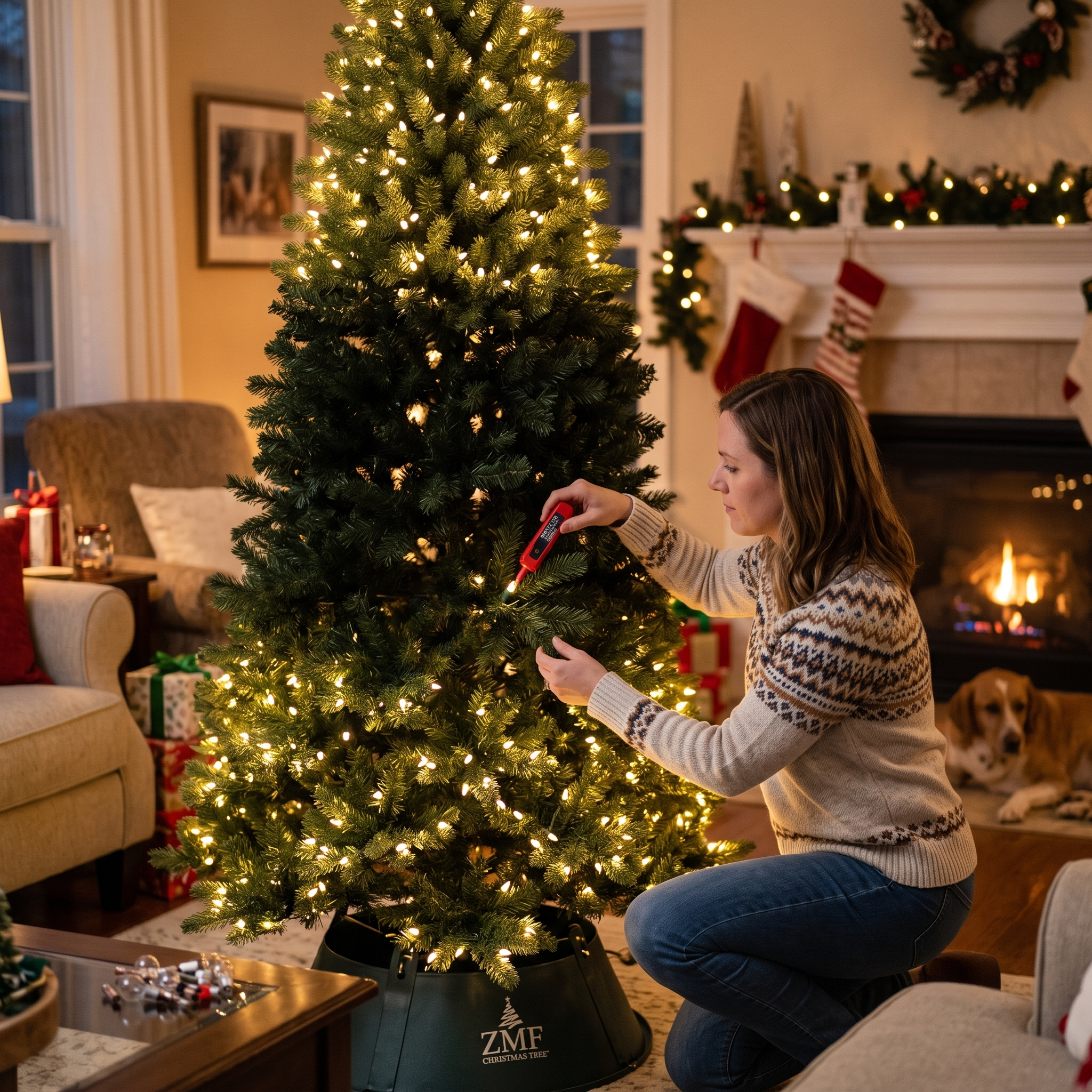 How to Fix a Section of Pre-Lit Christmas Tree That Went Out