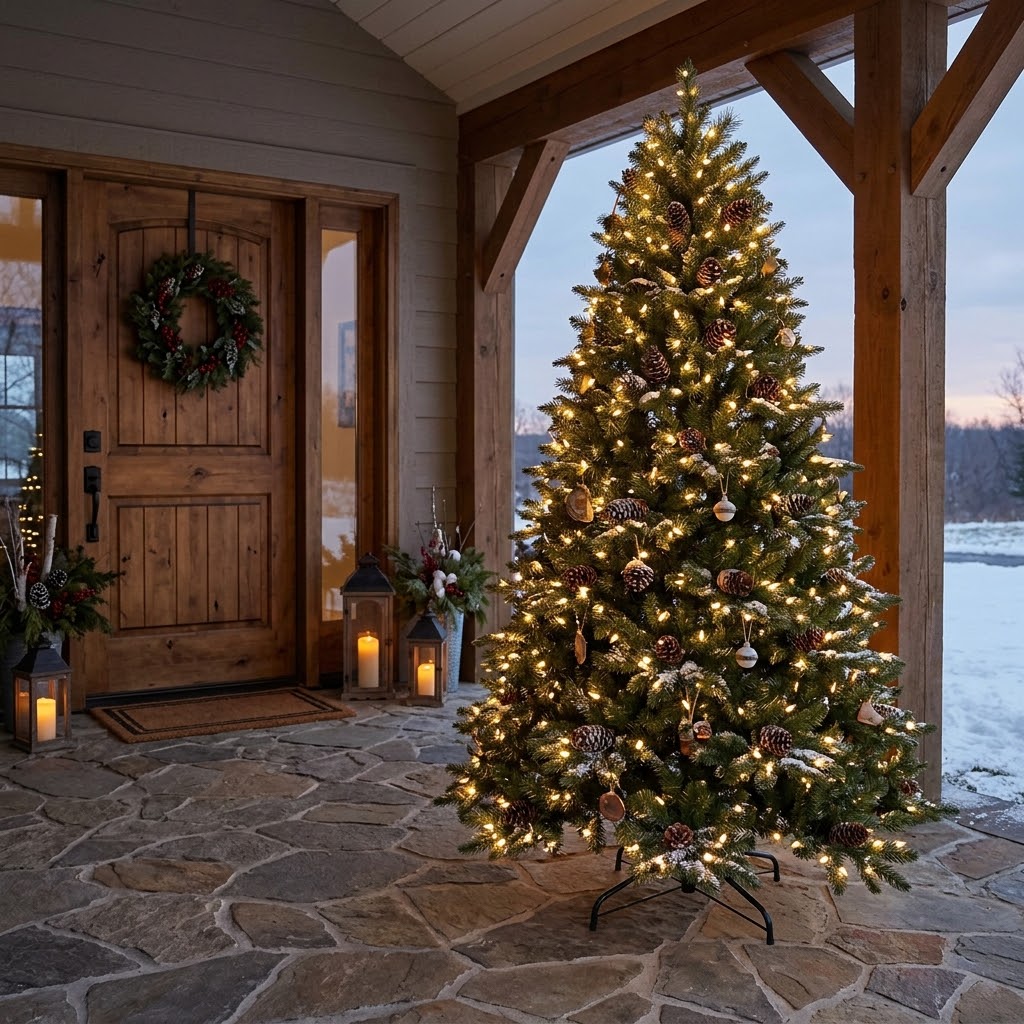 The Best Heavy-Duty Christmas Trees for Covered Porches and Patios