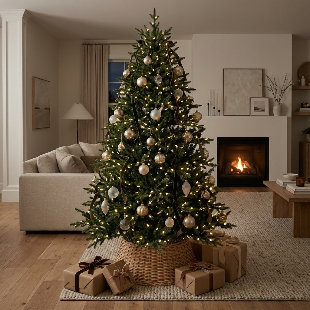 How to Achieve the Viral 'Quiet Luxury' Christmas Tree Look