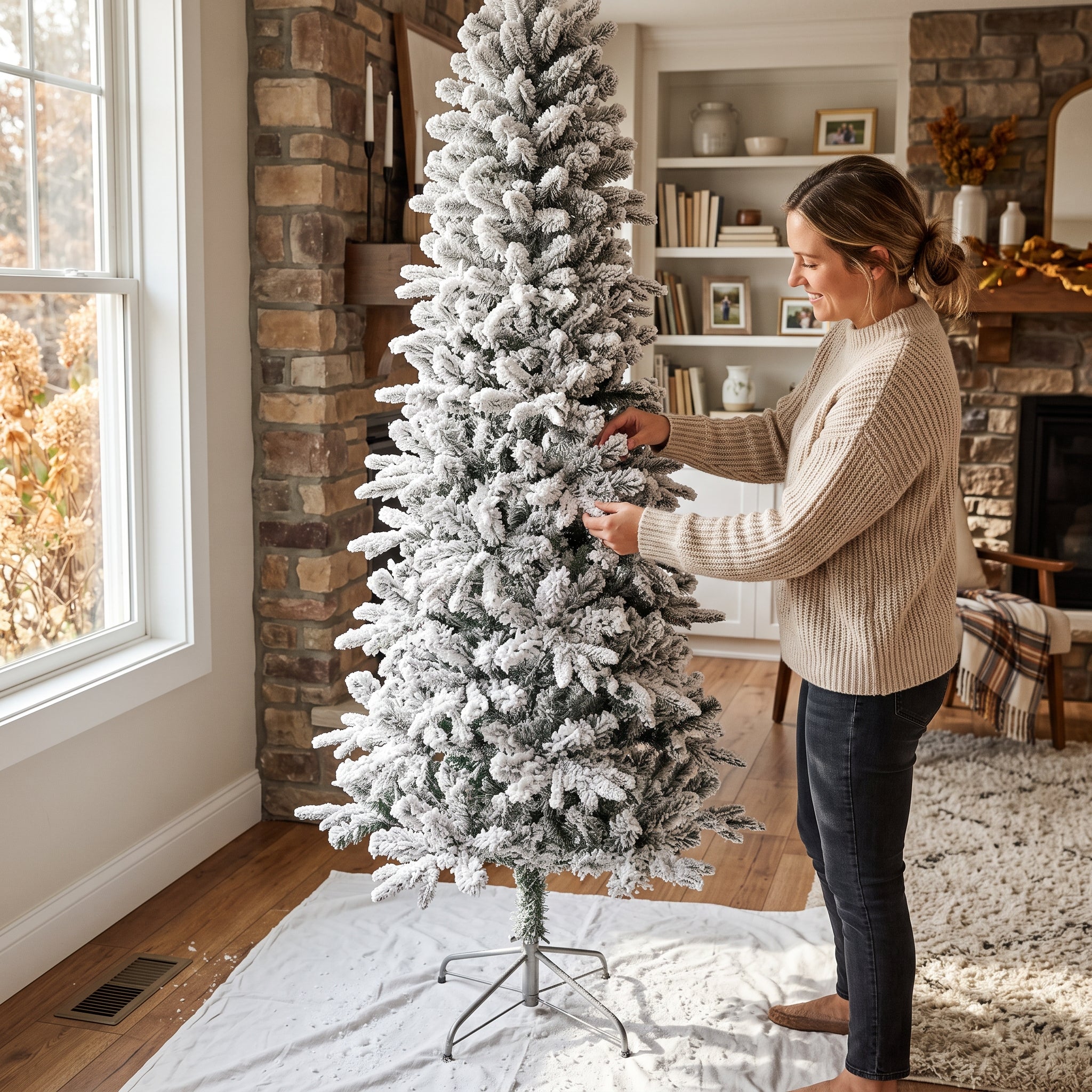 How to Decorate a Flocked Pencil Tree: A Complete Guide