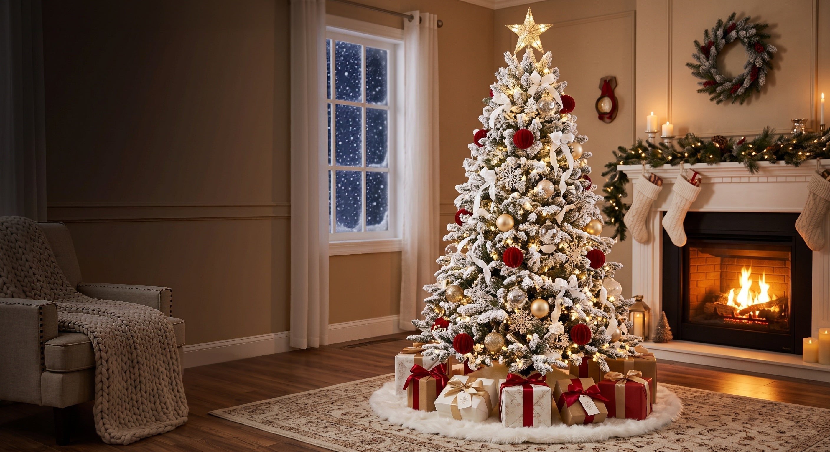 The Ultimate Guide to Buying and Styling a Frosted Christmas Tree
