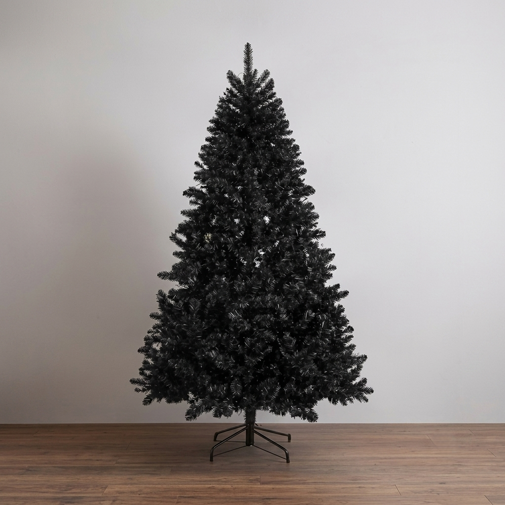 Unlit Christmas Trees