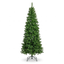6ft Premium Slim Classic Green Unlit Artificial Christmas Tree (Pencil Style)