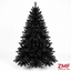 ZMF 6ft Black Unlit Christmas Tree | 818 Lush Tips