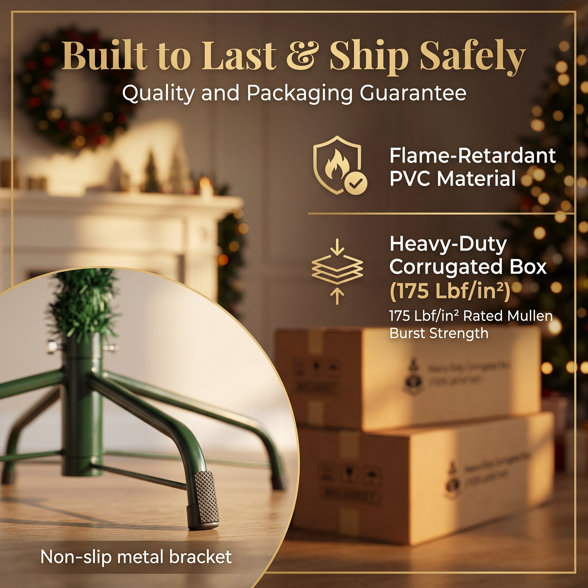 ZMF 6ft Unlit Classic Green Christmas Tree | 880 Tips